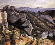 Paul Cezanne rock USA oil painting artist